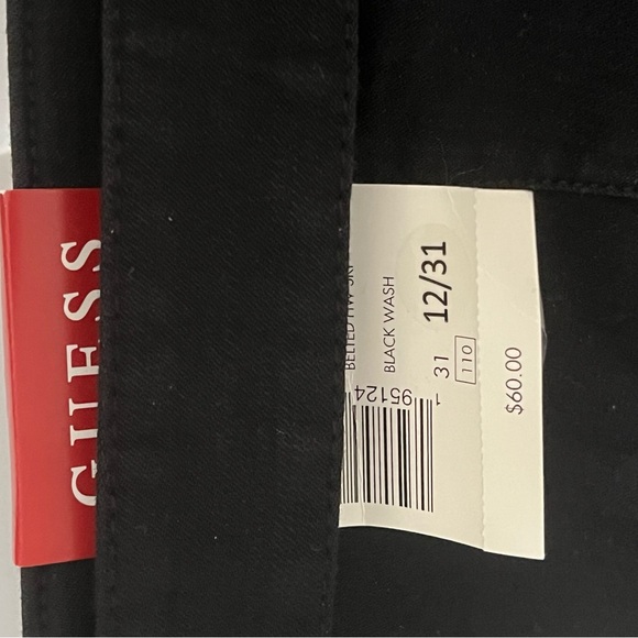 GUESS ULTRA HIGH RISE STRETCH DENIM - SUPER SKINNY Sz. 12/31 - Picture 14 of 15